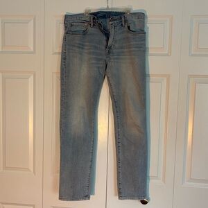 GAP Men's Denim Slim Jeans - Light Blue